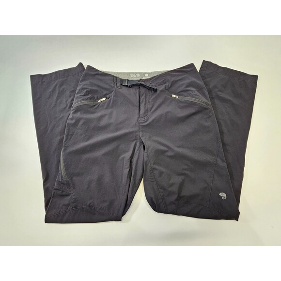 Mountain Hardwear Black Straight Leg Hiking Outdoor Pants Women's Size 8 EUC - Picture 3 of 6